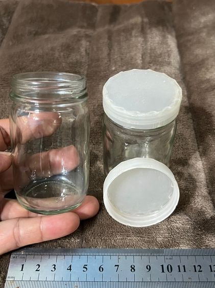 ขวดแก้วใส พร้อมฝา ขนาด 4ออนซ์