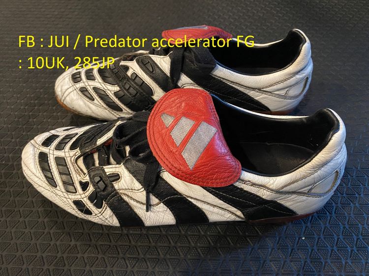 ขาย Adidas Predator Accelerator สีขาว FG Size 10 UK 285 JP รูปที่ 2