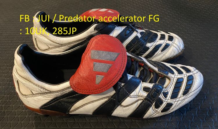 รองเท้าฟุตบอล อื่นๆ ผู้ชาย ขาย Adidas Predator Accelerator สีขาว FG Size 10 UK 285 JP