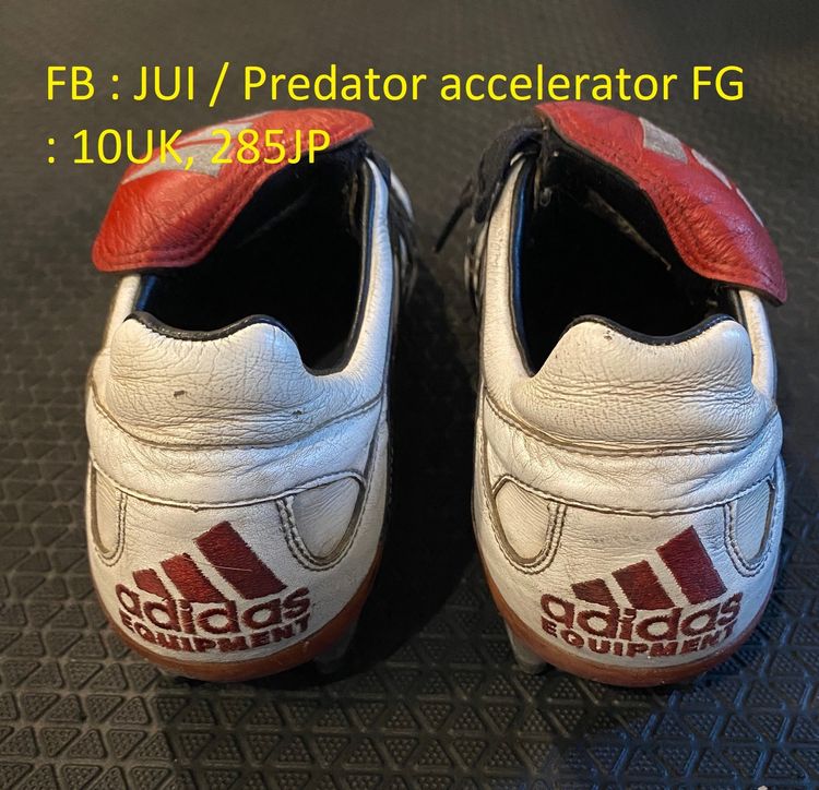 ขาย Adidas Predator Accelerator สีขาว FG Size 10 UK 285 JP รูปที่ 5