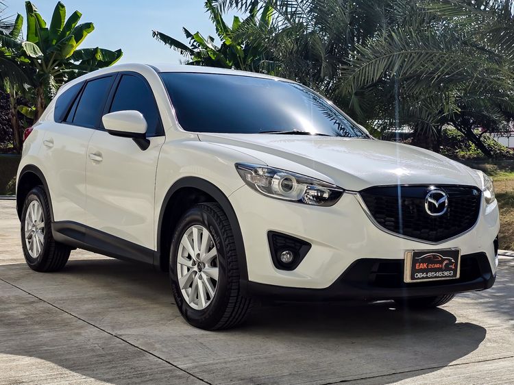 Mazda CX-5 2014 2.0 S Utility-car เบนซิน ไม่ติดแก๊ส เกียร์อัตโนมัติ ขาว รูปที่ 2
