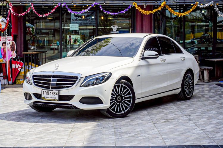 รถ Mercedes-Benz C-Class C350 สี ขาว