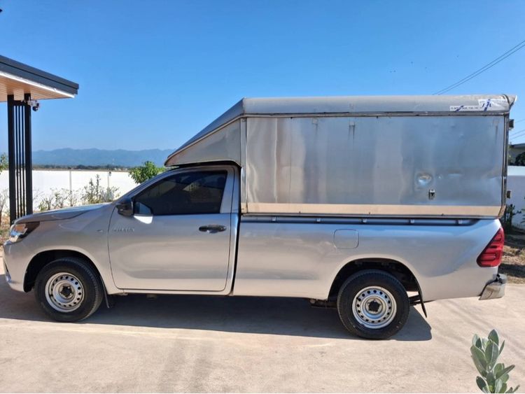 Toyota Hilux Revo 2016 2.4 J Pickup ดีเซล เกียร์ธรรมดา เทา รูปที่ 2