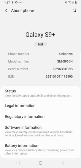 ขาย Samsung S9 Plus ราคาถูกเครื่องนอก รูปที่ 6