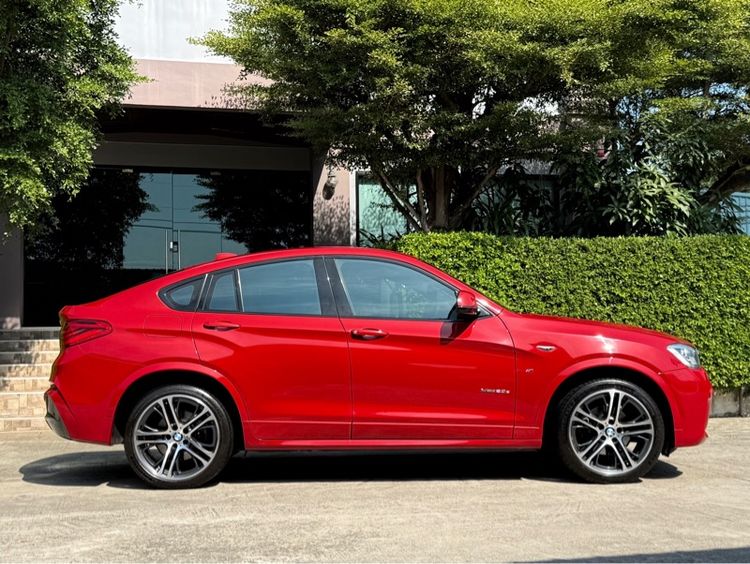 BMW X4 2018 2.0 xDrive20d M Sport 4WD Utility-car ดีเซล ไม่ติดแก๊ส เกียร์อัตโนมัติ แดง รูปที่ 2