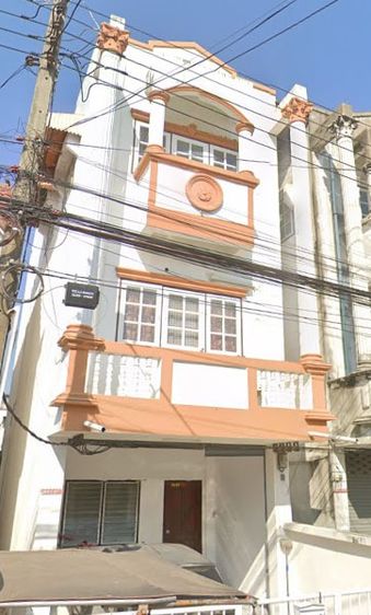 ขายอาคารพาณิชย์ 3 ชั้น มีดาดฟ้า หนองจอก สังฆสันติสุข 32 กทม 20 ตรว พร้อมอยู่ มีรถเมล์