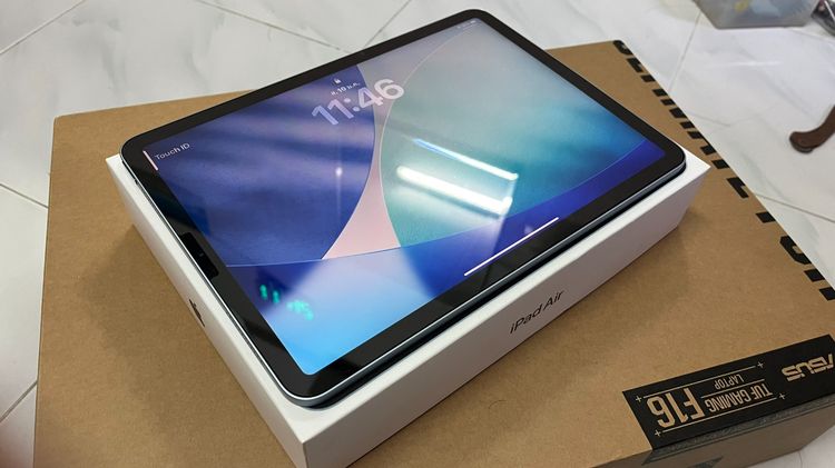 ipad air4 64g สุขภาพแบต 78 apple pen 2 คีย์บอร์ดแม่เหล็ก รวม 9000บ รูปที่ 4