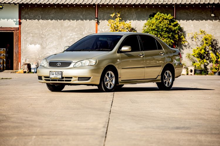 Toyota Altis 2002 1.6 E CNG Sedan เบนซิน LPG เกียร์อัตโนมัติ น้ำตาล รูปที่ 2