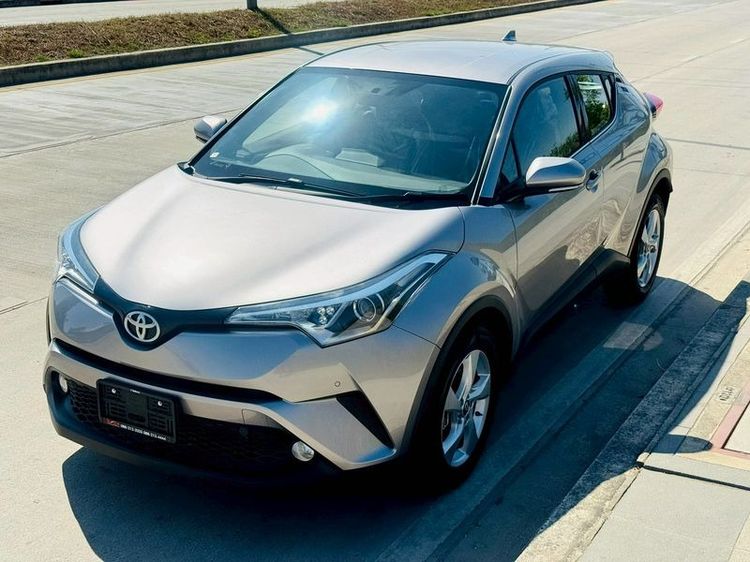 Toyota C-HR 2018 1.8 Mid Sedan เบนซิน ไม่ติดแก๊ส เกียร์อัตโนมัติ เทา