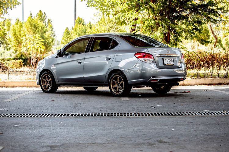 Mitsubishi Attrage 2015 1.2 GLS Sedan เบนซิน เกียร์อัตโนมัติ เทา รูปที่ 4