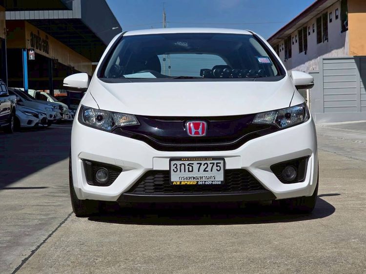 Honda Jazz 2014 1.5 SV i-VTEC Sedan เบนซิน ไม่ติดแก๊ส เกียร์อัตโนมัติ ขาว รูปที่ 2