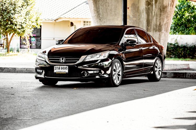 Honda Accord 2013 2.0 EL Sedan เบนซิน เกียร์อัตโนมัติ ดำ รูปที่ 2