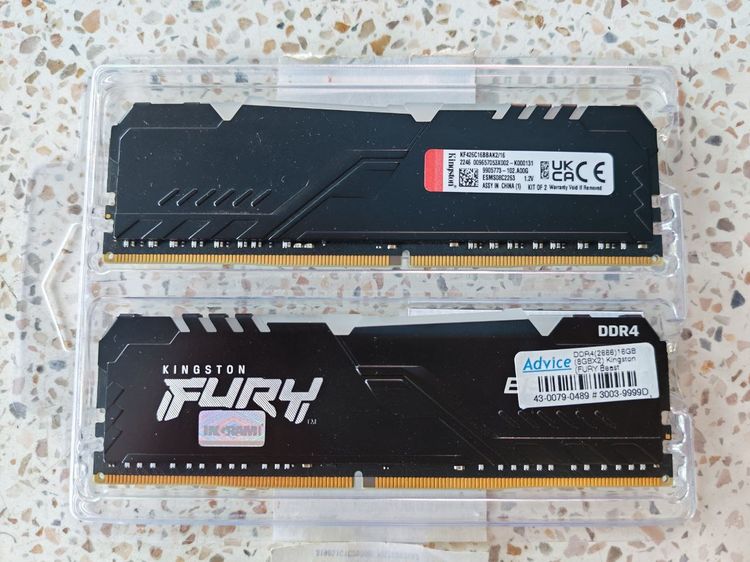 แรม Kingston Fury Beast RGB 16 GB DDR4  รูปที่ 2