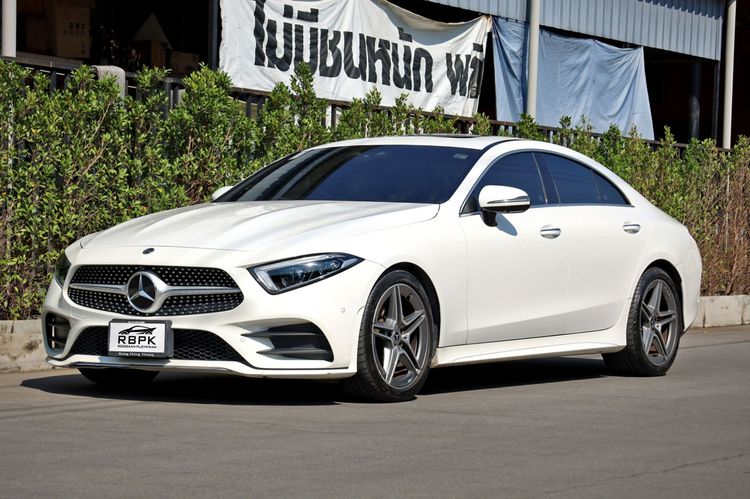 รถ Mercedes-Benz CLS-Class CLS220 D AMG สี ขาว