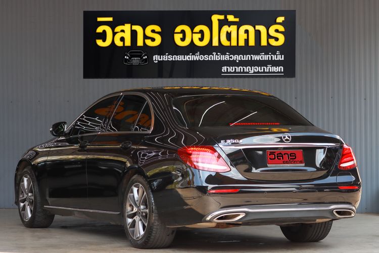 Mercedes-Benz E-Class 2018 E350 Sedan เบนซิน ไม่ติดแก๊ส เกียร์อัตโนมัติ ดำ รูปที่ 4