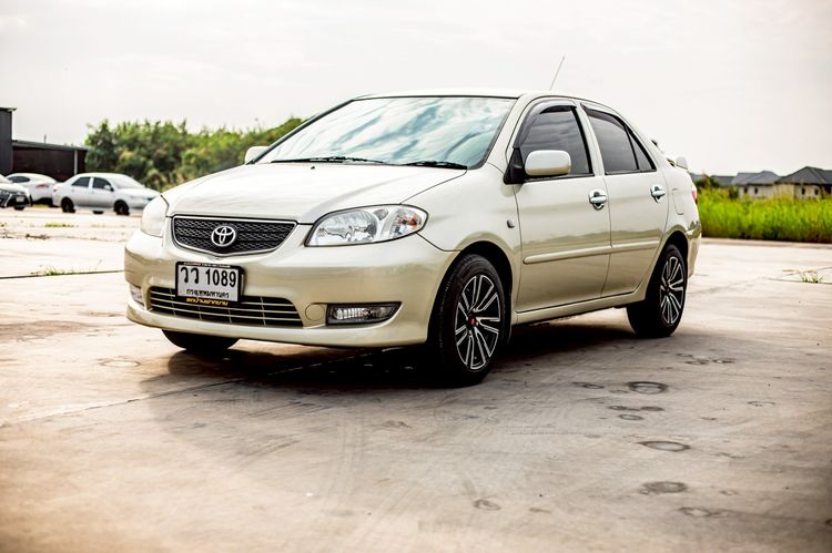 Toyota Vios 1.5S ปี2003 ทอง เกียร์ออโต้ วว 1089