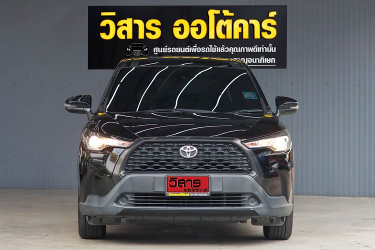 Toyota Corolla Cross 2021 1.8 Sport Utility-car เบนซิน ไม่ติดแก๊ส เกียร์อัตโนมัติ ดำ รูปที่ 2