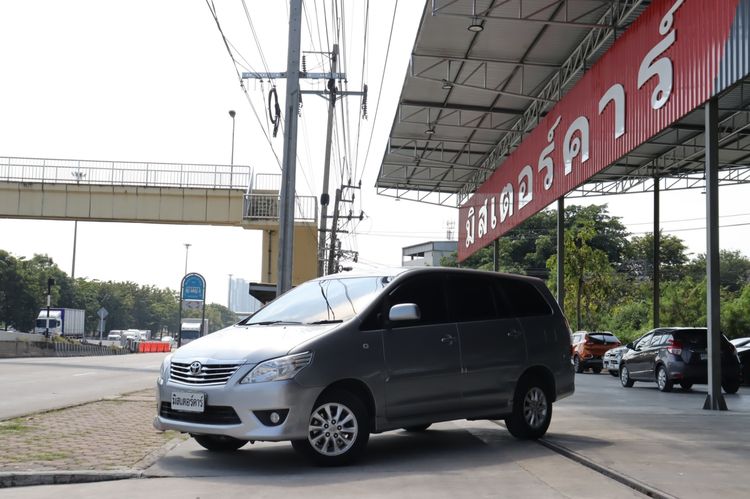 Toyota Innova 2015 2.0 G Sedan เบนซิน เกียร์อัตโนมัติ เทา รูปที่ 2