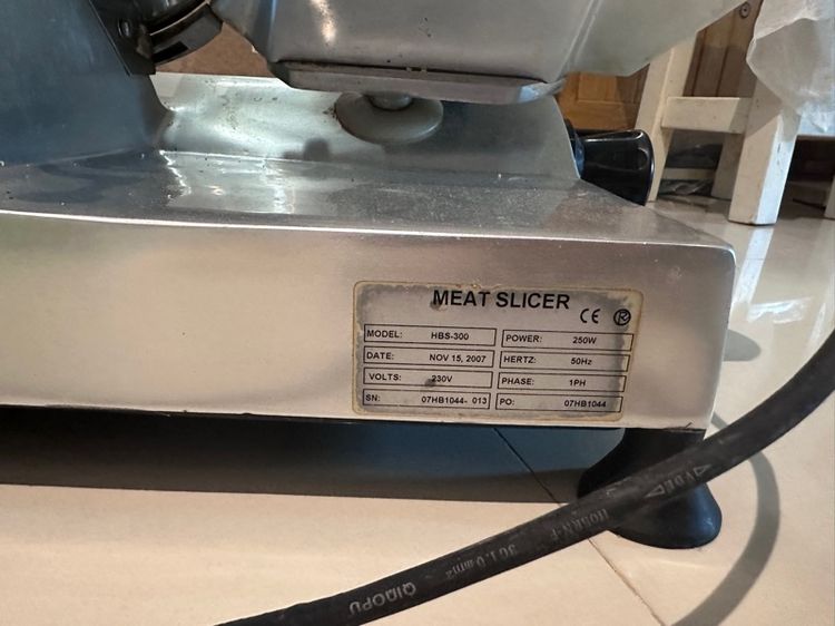 เครื่องสไลด์เนื้อ รูปที่ 3