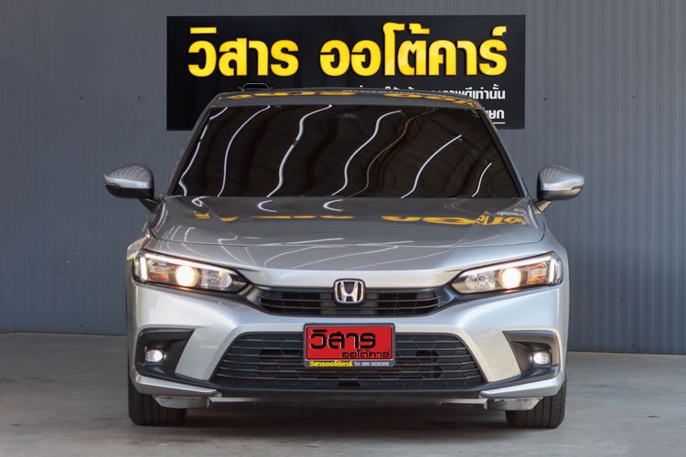 Honda Civic 2022 1.5 Turbo EL Sedan เบนซิน ไม่ติดแก๊ส เกียร์อัตโนมัติ เทา รูปที่ 2