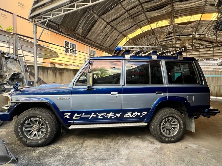 Mitsubishi Pajero 1997 2.5 VG Turbo Utility-car ดีเซล ไม่ติดแก๊ส เกียร์ธรรมดา น้ำเงิน