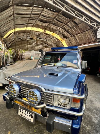 Mitsubishi Pajero 1997 2.5 VG Turbo Utility-car ดีเซล ไม่ติดแก๊ส เกียร์ธรรมดา น้ำเงิน รูปที่ 4