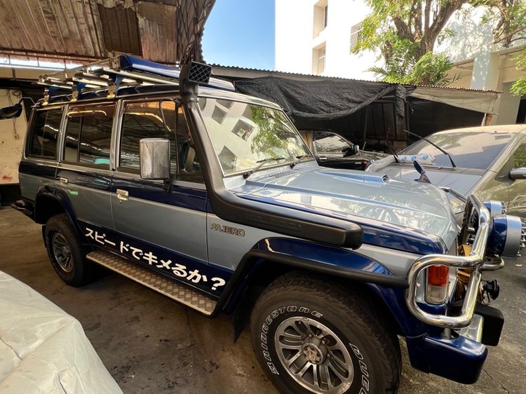 Mitsubishi Pajero 1997 2.5 VG Turbo Utility-car ดีเซล ไม่ติดแก๊ส เกียร์ธรรมดา น้ำเงิน รูปที่ 2