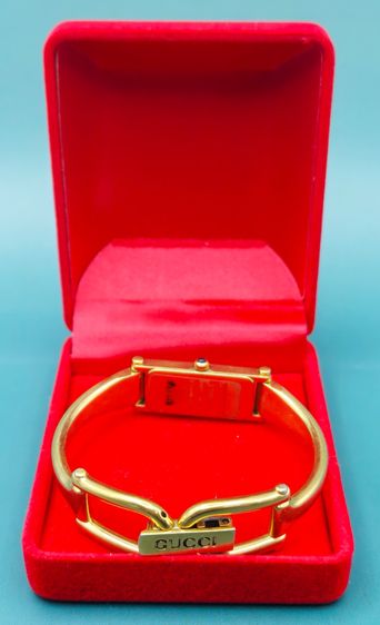 นาฬิกาข้อมือ GUCCI แท้ กำไลทอง  รูปที่ 7