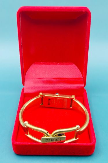 นาฬิกาข้อมือ GUCCI แท้ กำไลทอง  รูปที่ 6
