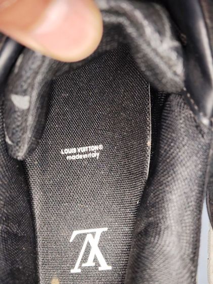 รองเท้า Louis VuittonTrainer Sneaker Monogram Flowers Black รูปที่ 4