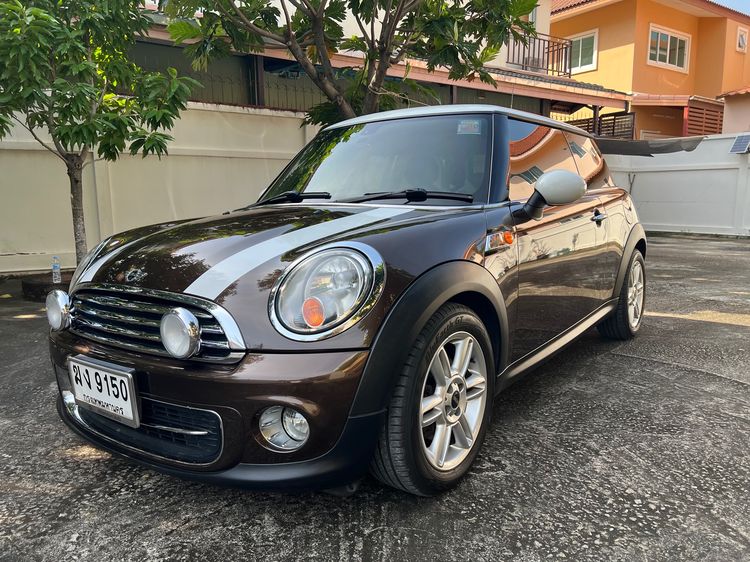 Mini COOPER 3 DOOR HATCH 2011 1.5 Sedan เบนซิน ไม่ติดแก๊ส เกียร์อัตโนมัติ น้ำตาล รูปที่ 3