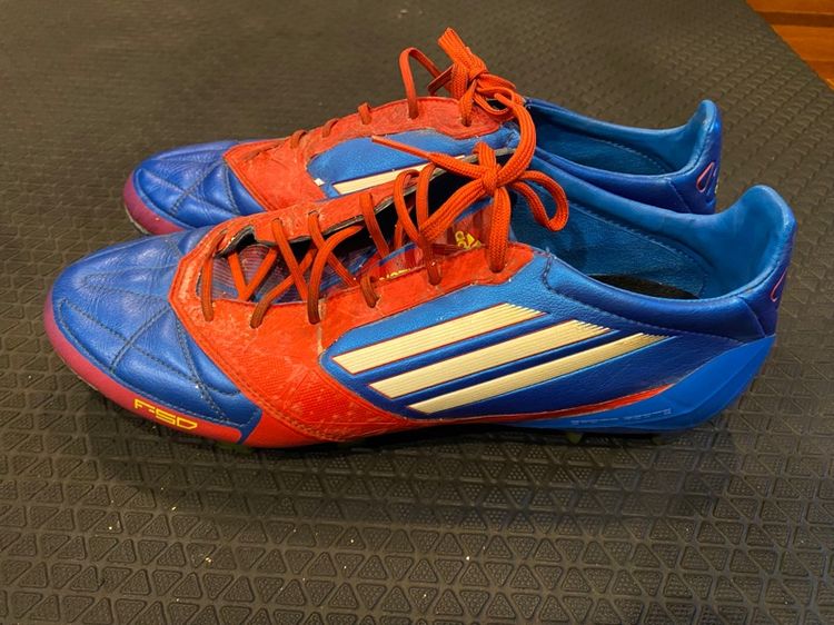 ขาย Adidas F50 Adizero TRX FG สีน้ำเงินแดง 285jp มือ2 รูปที่ 2