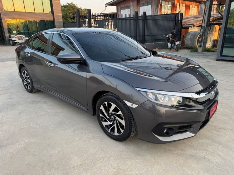 Honda Civic 2018 1.8 EL i-VTEC Sedan เบนซิน ไม่ติดแก๊ส เกียร์อัตโนมัติ เทา รูปที่ 2