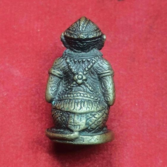 หนุมานหลวงปู่หงษ์ วัดเพชรบุรี จ.สุรินทร์  เสาร์5 เพิ่มทรัพย์ เพิ่มสุข สร้าง 20มีนาคม 2553 เนื้อทองผสม รูปที่ 2