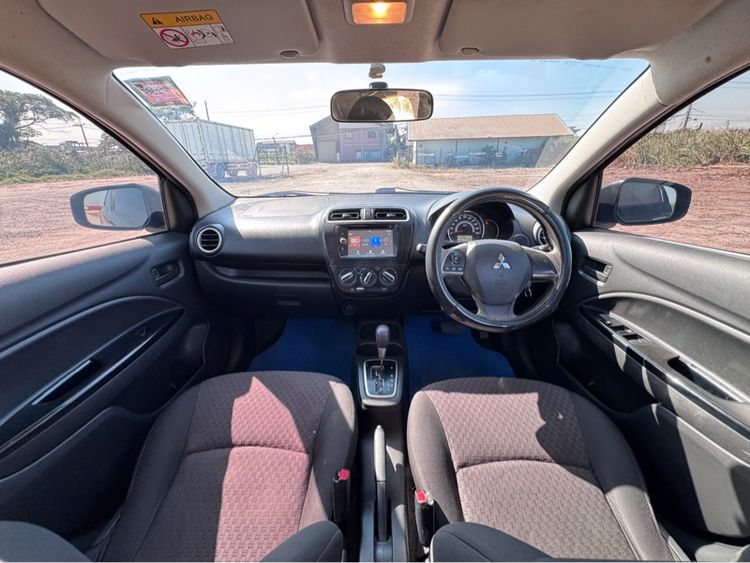 Mitsubishi Mirage 2017 1.2 GLX Sedan เบนซิน ไม่ติดแก๊ส เกียร์อัตโนมัติ ดำ รูปที่ 4