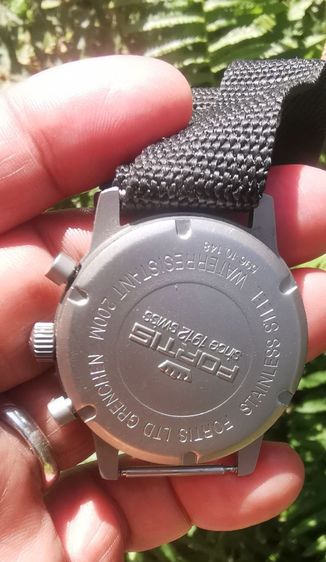 ขายแล้ว Fortis Flieger Chronograph quartz men's แนวทหาร ระบบจับเวลาแบบถ่าน เดินดีใช้งานได้ปรกติ ขนาด42-45 รวมมะยม งานใช้เครื่องmiyota japan รูปที่ 4