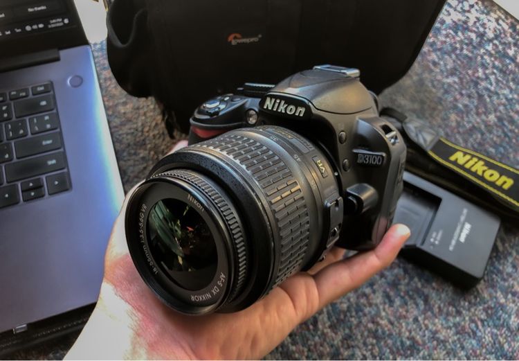 กล้อง DSLR กล้องNikon D3100