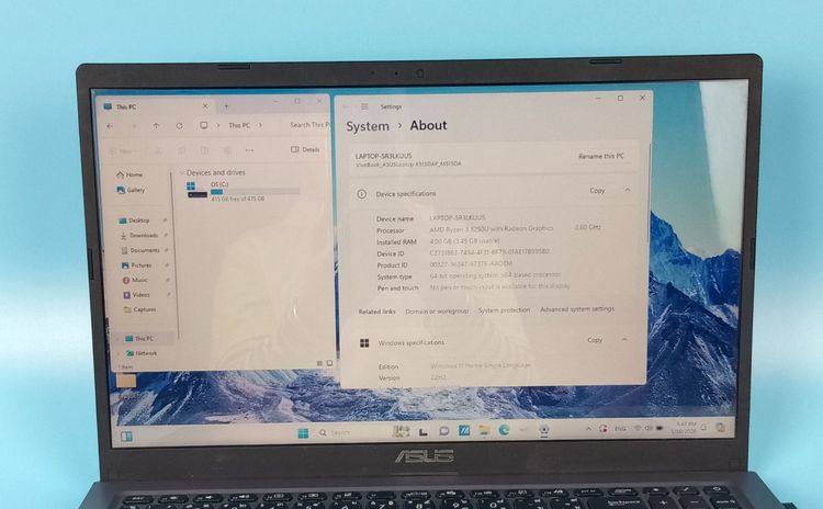 Asus AMD Ryzen3 3250U รูปที่ 4