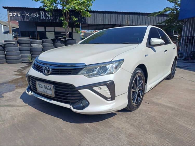 Toyota Camry 2016 2.0 G Extremo Sedan เบนซิน ไม่ติดแก๊ส เกียร์อัตโนมัติ ขาว รูปที่ 4