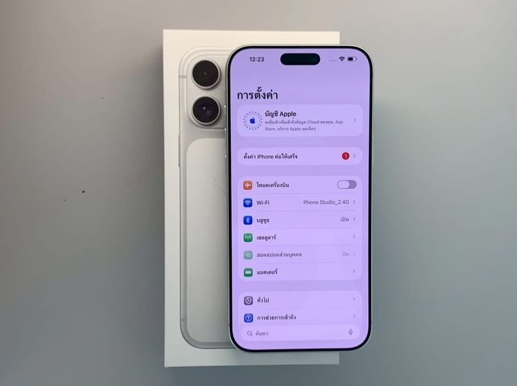 🤍 iPhone 17 Pro Max 256GB Silver สภาพสวย แบต100 ครบกล่อง ปกศ.10เดือน🤍  รูปที่ 5