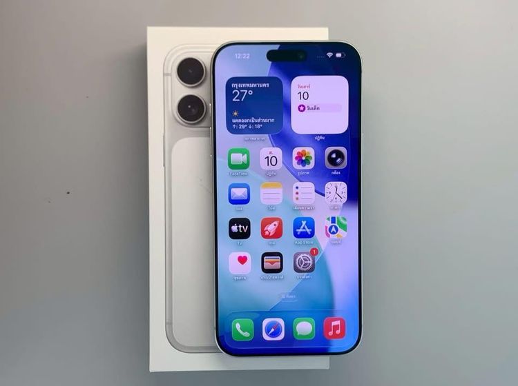 🤍 iPhone 17 Pro Max 256GB Silver สภาพสวย แบต100 ครบกล่อง ปกศ.10เดือน🤍  รูปที่ 4