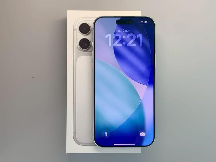 🤍 iPhone 17 Pro Max 256GB Silver สภาพสวย แบต100 ครบกล่อง ปกศ.10เดือน🤍  รูปที่ 3