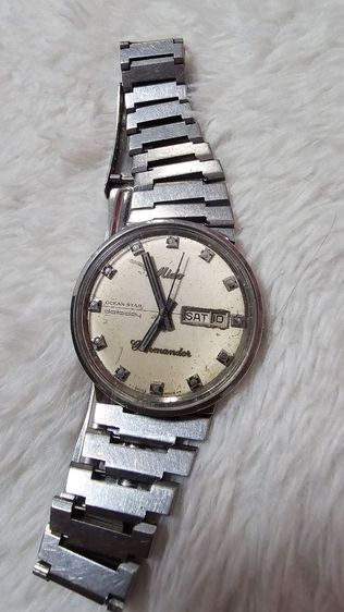 เงิน นาฬิกา Mido Commander