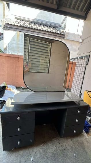 โต๊ะเครื่องแป้งกระจกขนาดใหญ่ รูปที่ 2