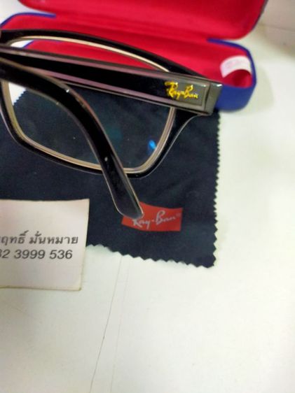 แว่นตา Rayban RB 5225 2034 54-17-145 ของแท้สภาพดี ครบกล่อง เอาไปตัดใส่เลนส์ใหม่ได้เลยครับ รูปที่ 6