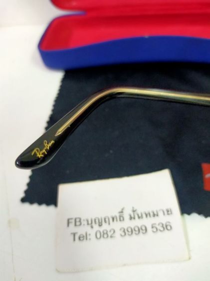 แว่นตา Rayban RB 5225 2034 54-17-145 ของแท้สภาพดี ครบกล่อง เอาไปตัดใส่เลนส์ใหม่ได้เลยครับ รูปที่ 7