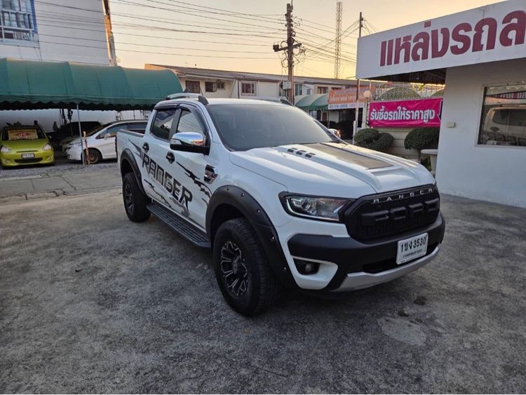 Ford Ranger 2020 2.2 Hi-Rider XLT Pickup ดีเซล ไม่ติดแก๊ส เกียร์อัตโนมัติ ขาว รูปที่ 2