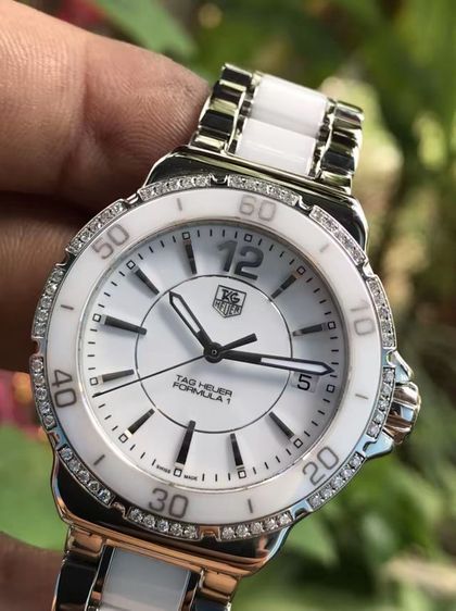 Tag Heuer F1 Quartz BOY White Ceramic Diamond (36mm)🇨🇭🇨🇭
    รูปที่ 4