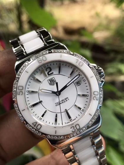 Tag Heuer F1 Quartz BOY White Ceramic Diamond (36mm)🇨🇭🇨🇭
    รูปที่ 7