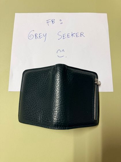 ขายกระเป๋าสตางค์ Bellagio รุ่น GiGi หนังวัวแท้พรีเมียม ใบเล็ก สไตล์มินิมอล สี Dark Green สภาพดี รูปที่ 3